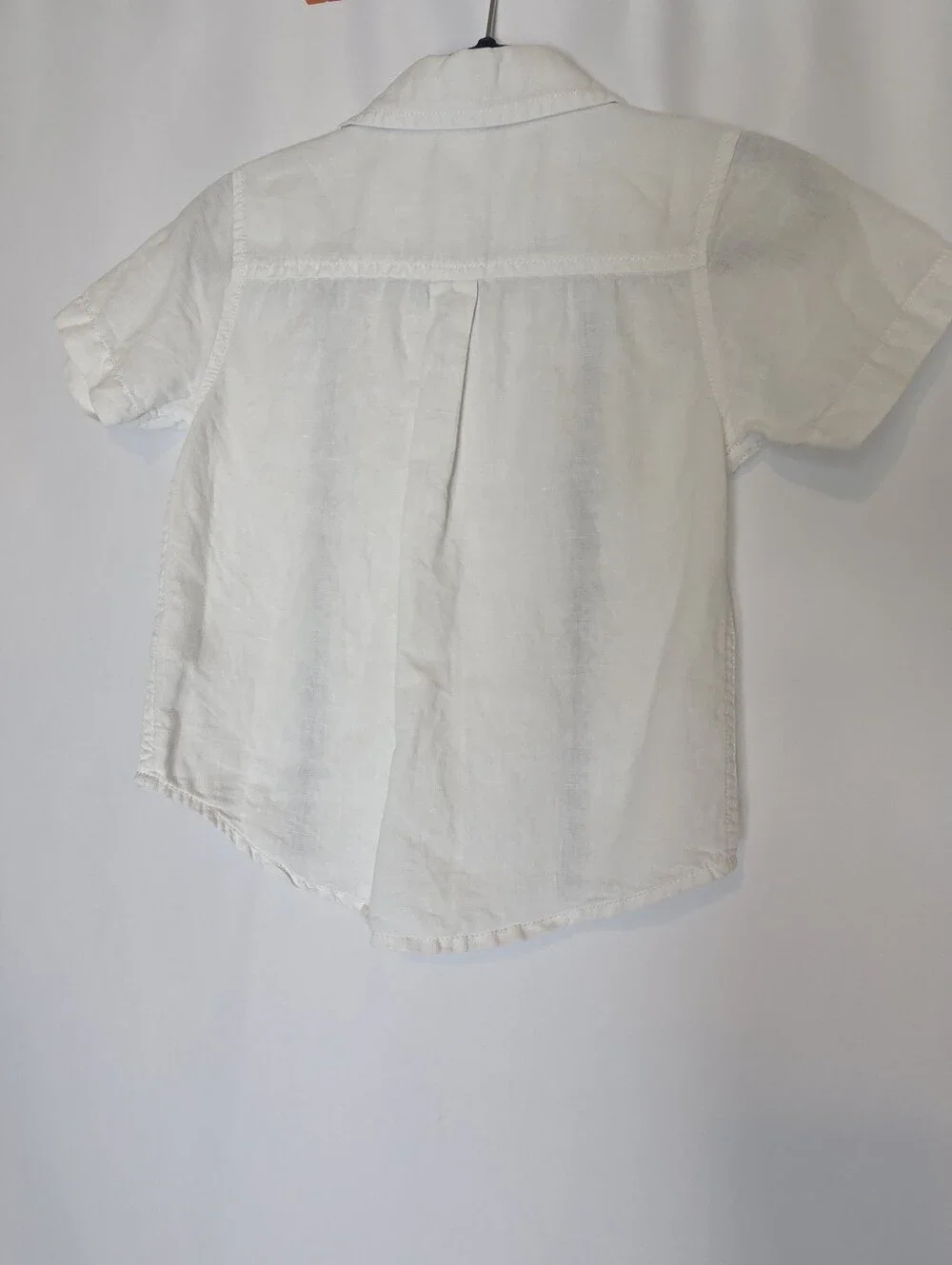 Gymboree Boys Guayabera Linen Cotton Button Down Short Sleeve